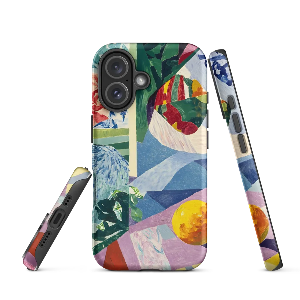 Playful Harmony in Color and Form | Phone Case