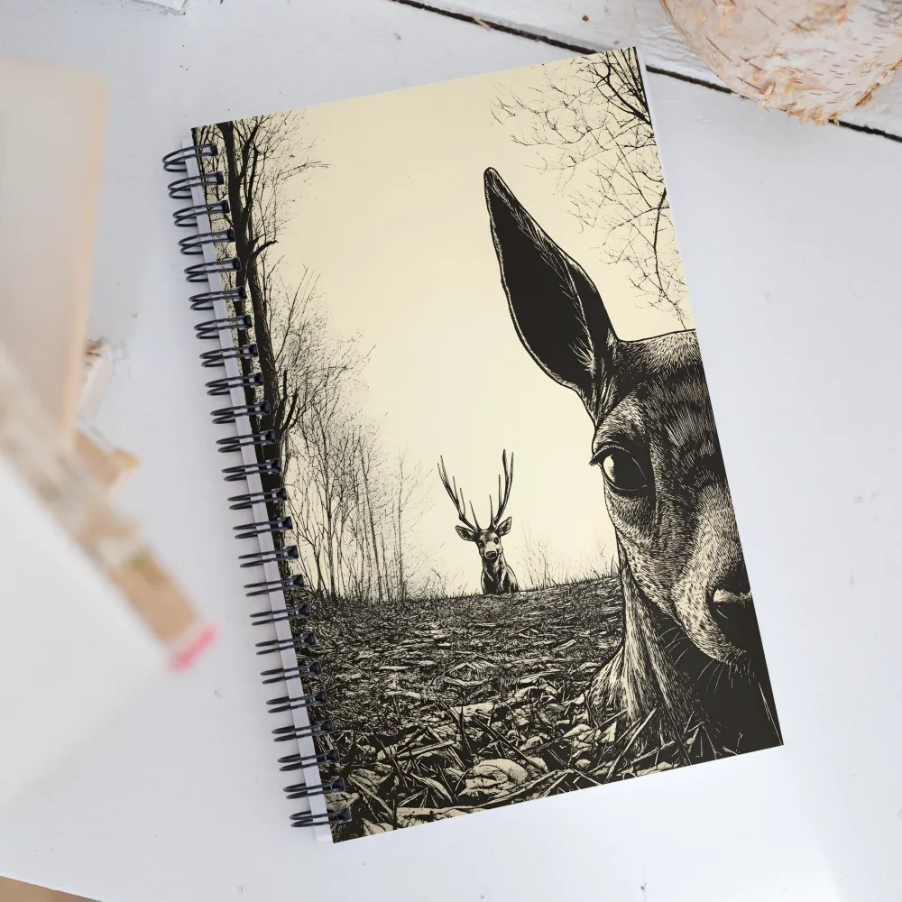 Silent Observers of Nature | Spiral Notebook