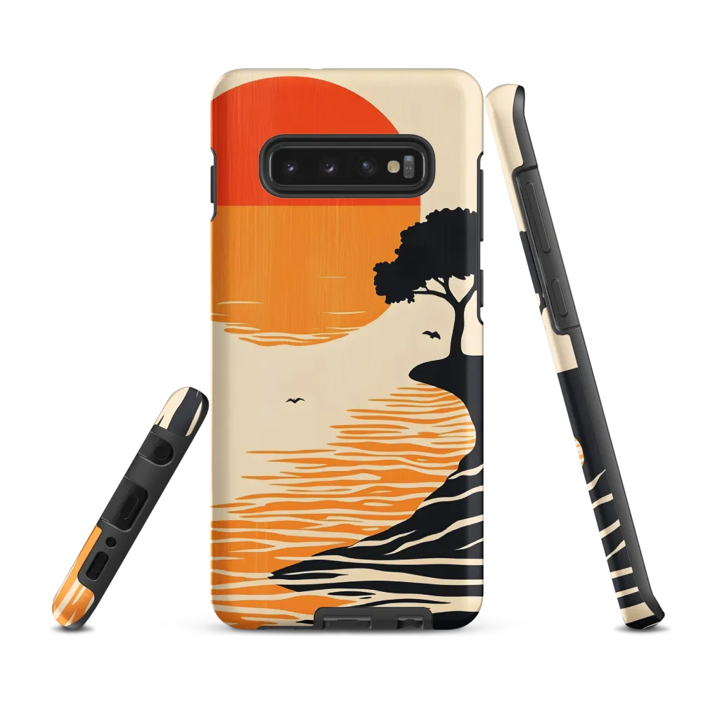 Serene Sunset | Phone Case |  S10 Plus | Tough Case | Matte