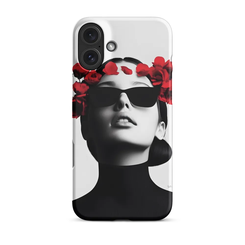Blooming Elegance | Phone Case |  16 Plus | Snap Case | Matte