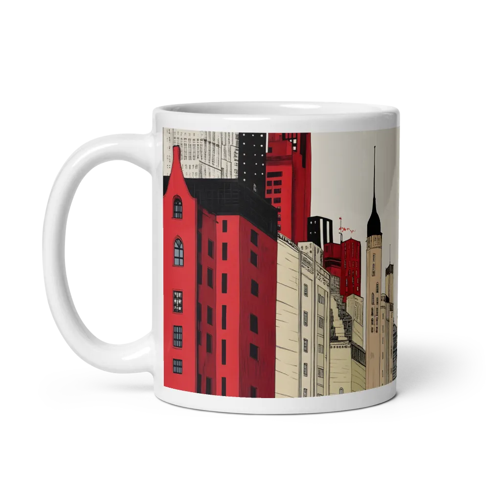 Urban Reverie | Mug with White inside | 11 oz