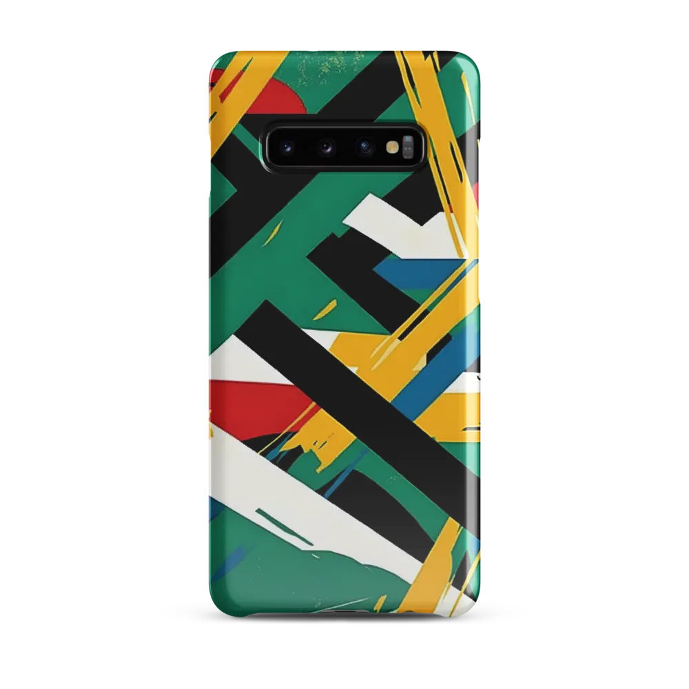 Dynamic Interplay of Colors | Phone Case |  S10 Plus | Snap Case | Glossy