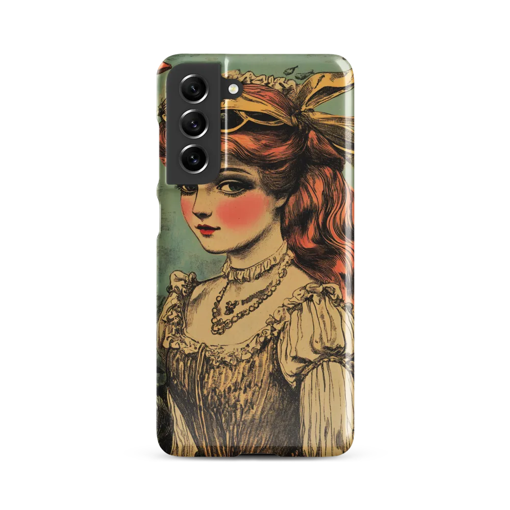 Elegance Beneath the Waves | Phone Case |  S21 FE | Snap Case | Glossy