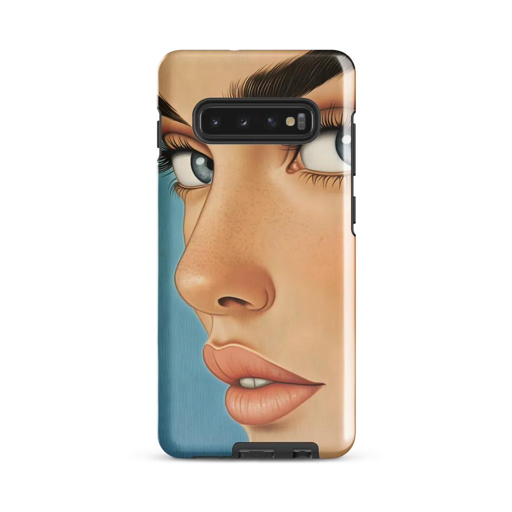 Gaze of Serenity | Phone Case |  S10 Plus | Tough Case | Glossy