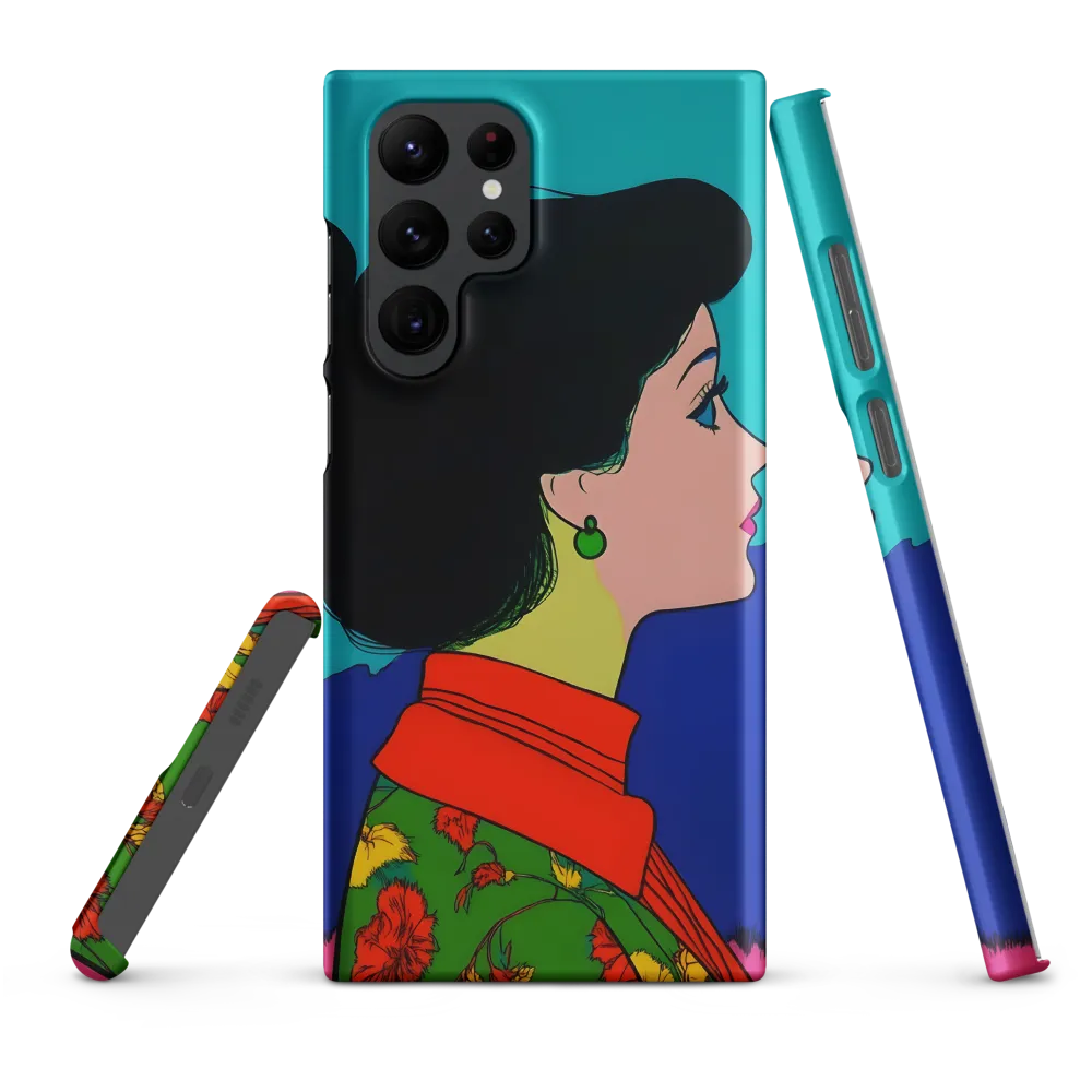 Whispers of Color: A Pop Art Portrait