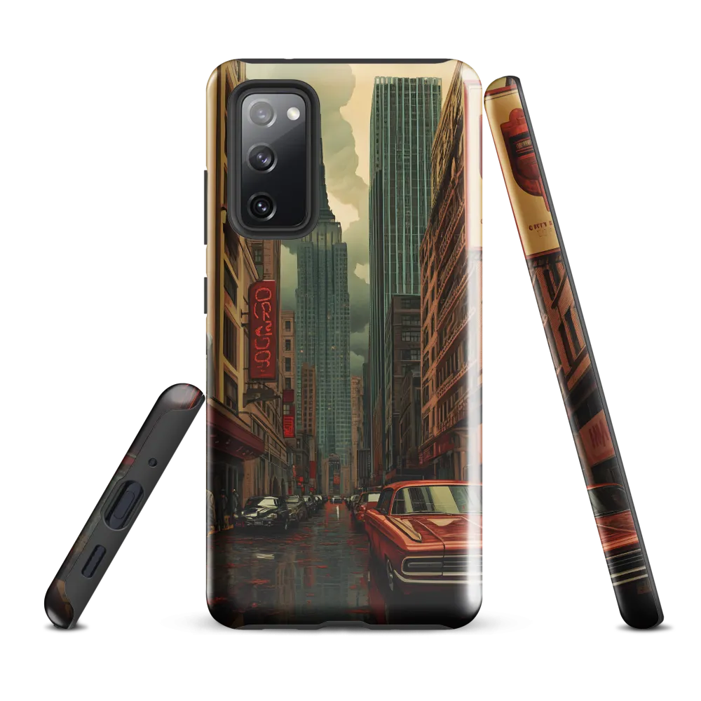Nostalgic Cityscape: Reflections of a Forgotten Era