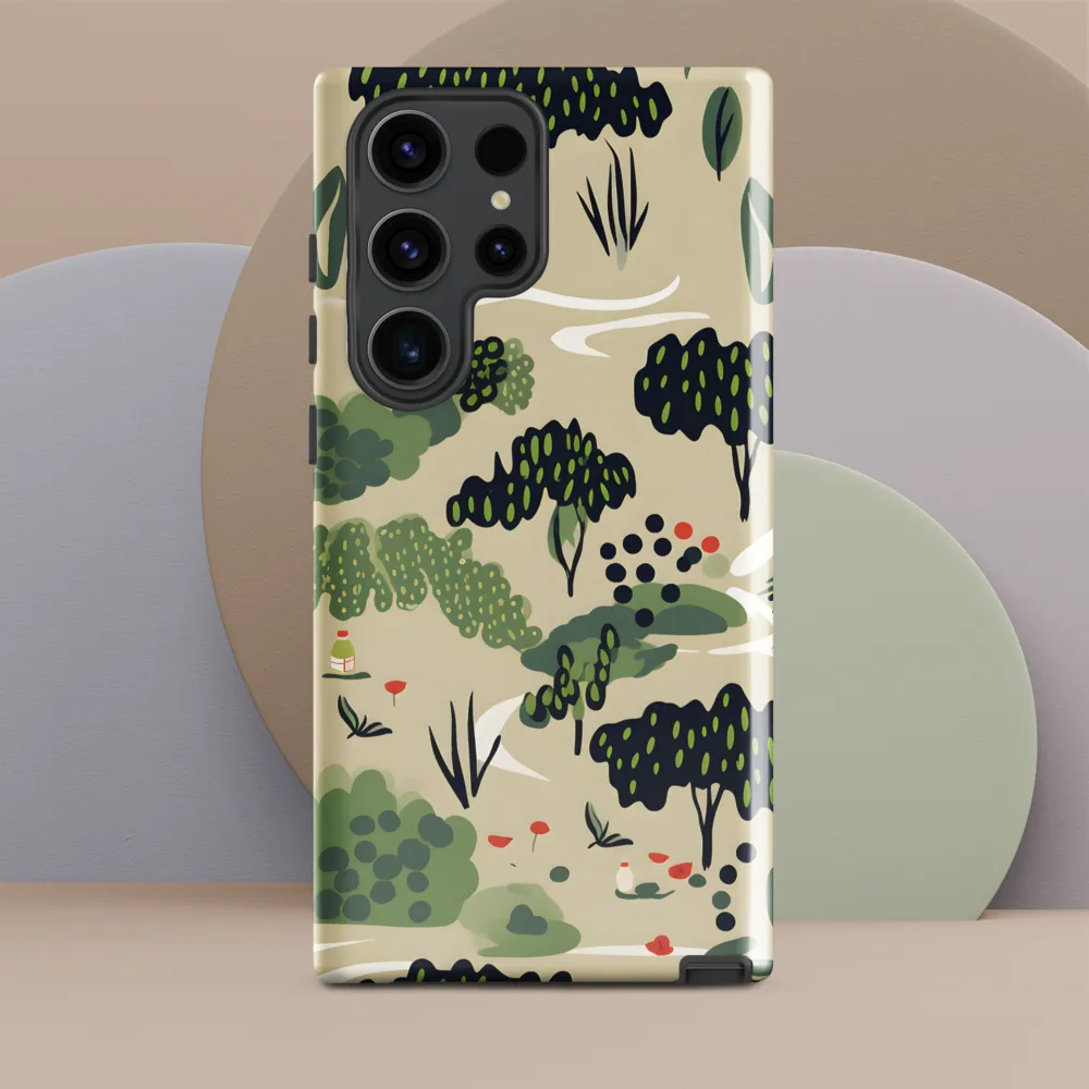 Harmony in Nature: A Whimsical Tapestry