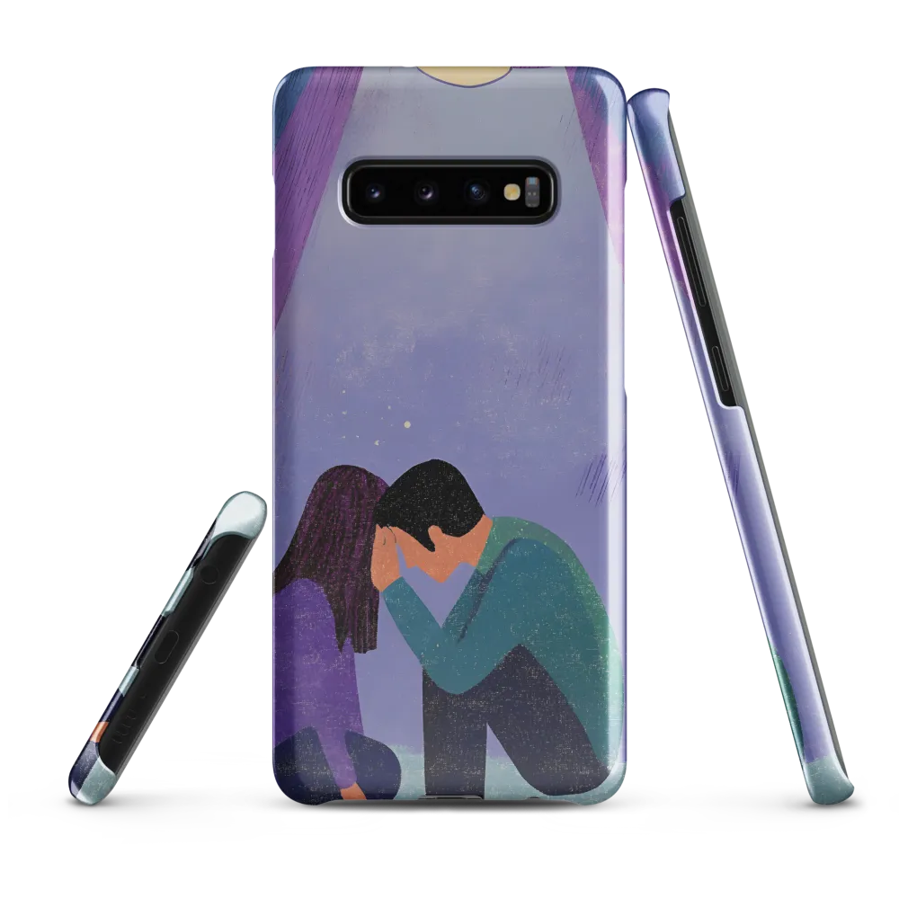 Together in Silence | Phone Case |  S10 Plus | Snap Case | Glossy