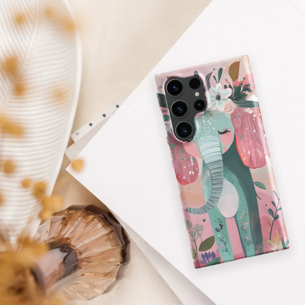 Whimsical Elephant in Bloom
