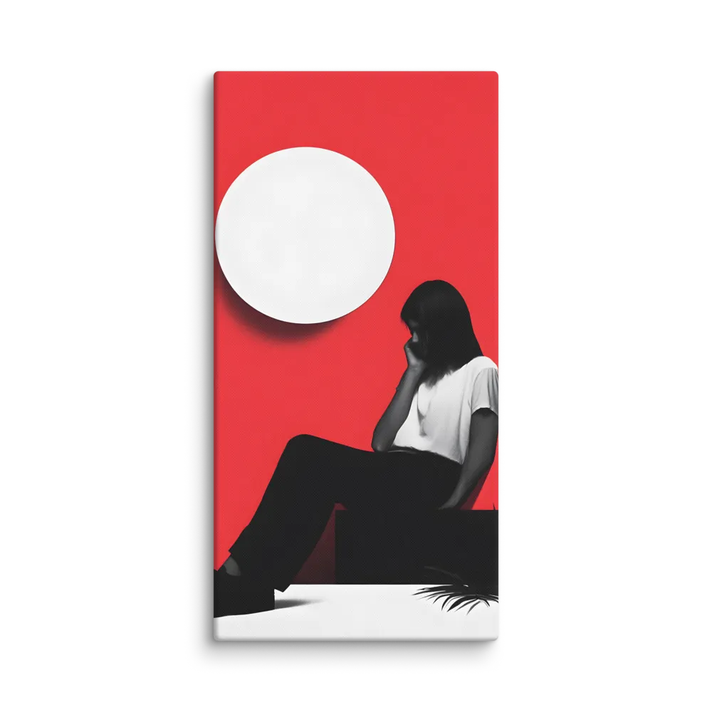 Contemplation in Red