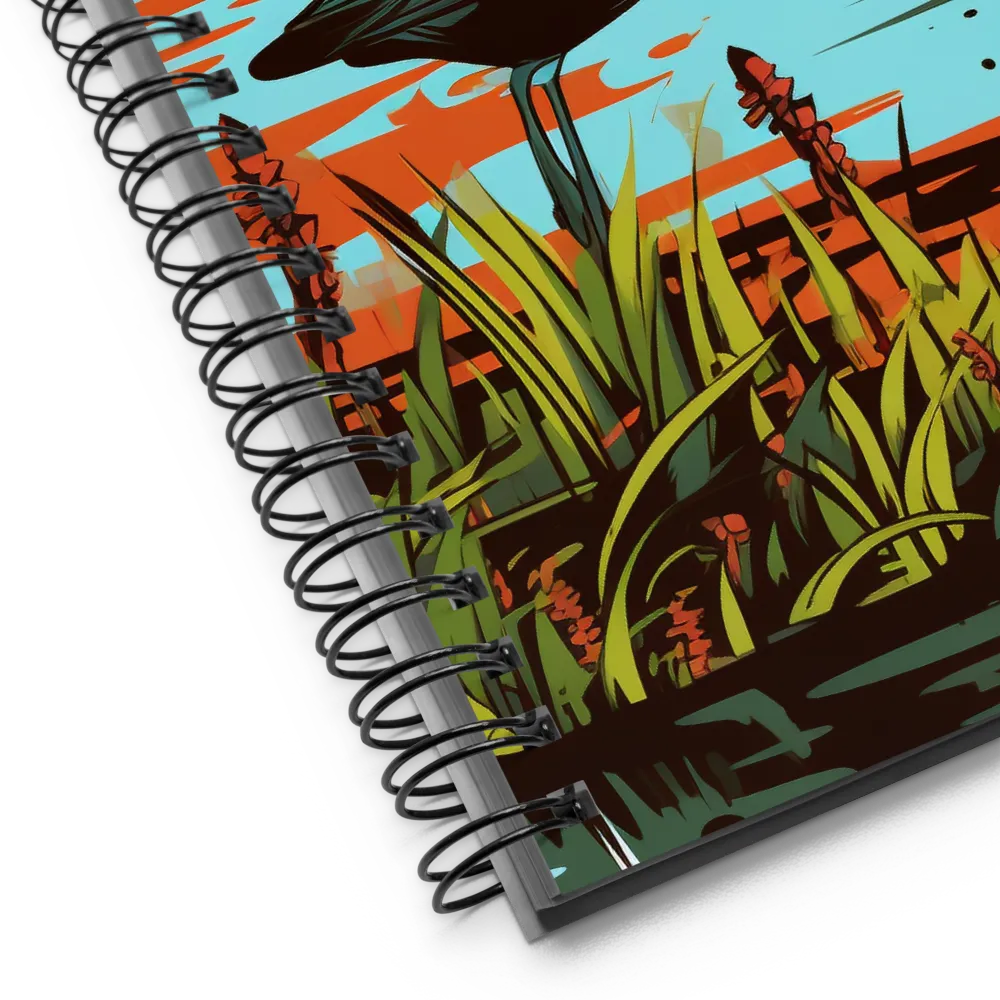 Marshland Symphony | Spiral Notebook