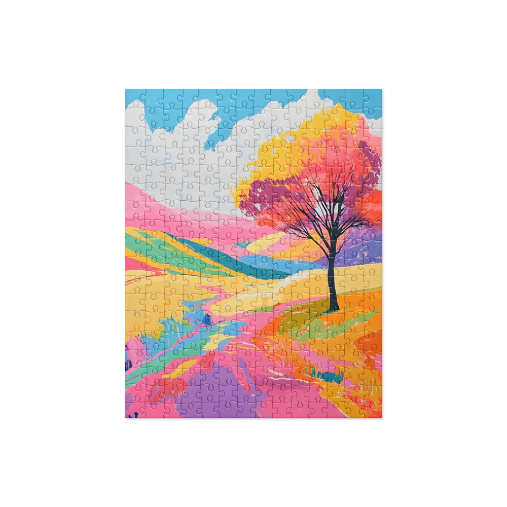 Vibrant Nature's Palette | Jigsaw Puzzle | 252/520 pieces