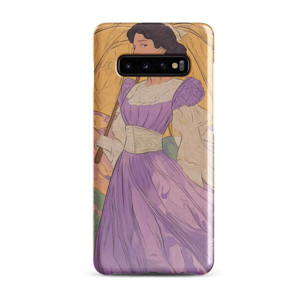 Elegance Under the Umbrella | Phone Case |  S10 Plus | Snap Case | Glossy