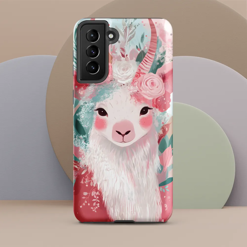 Spring Whimsy: The Floral Goat