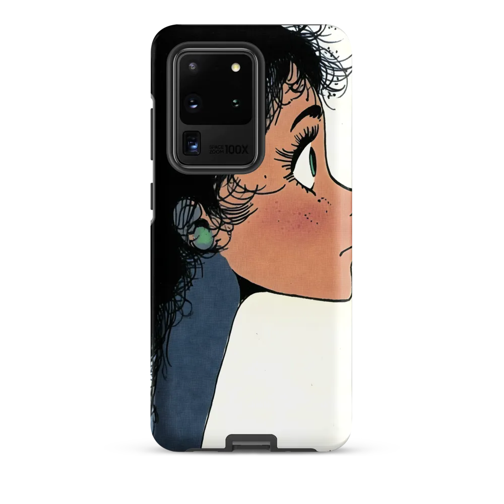 Whispers of Contemplation | Phone Case |  S20 Ultra | Tough Case | Matte