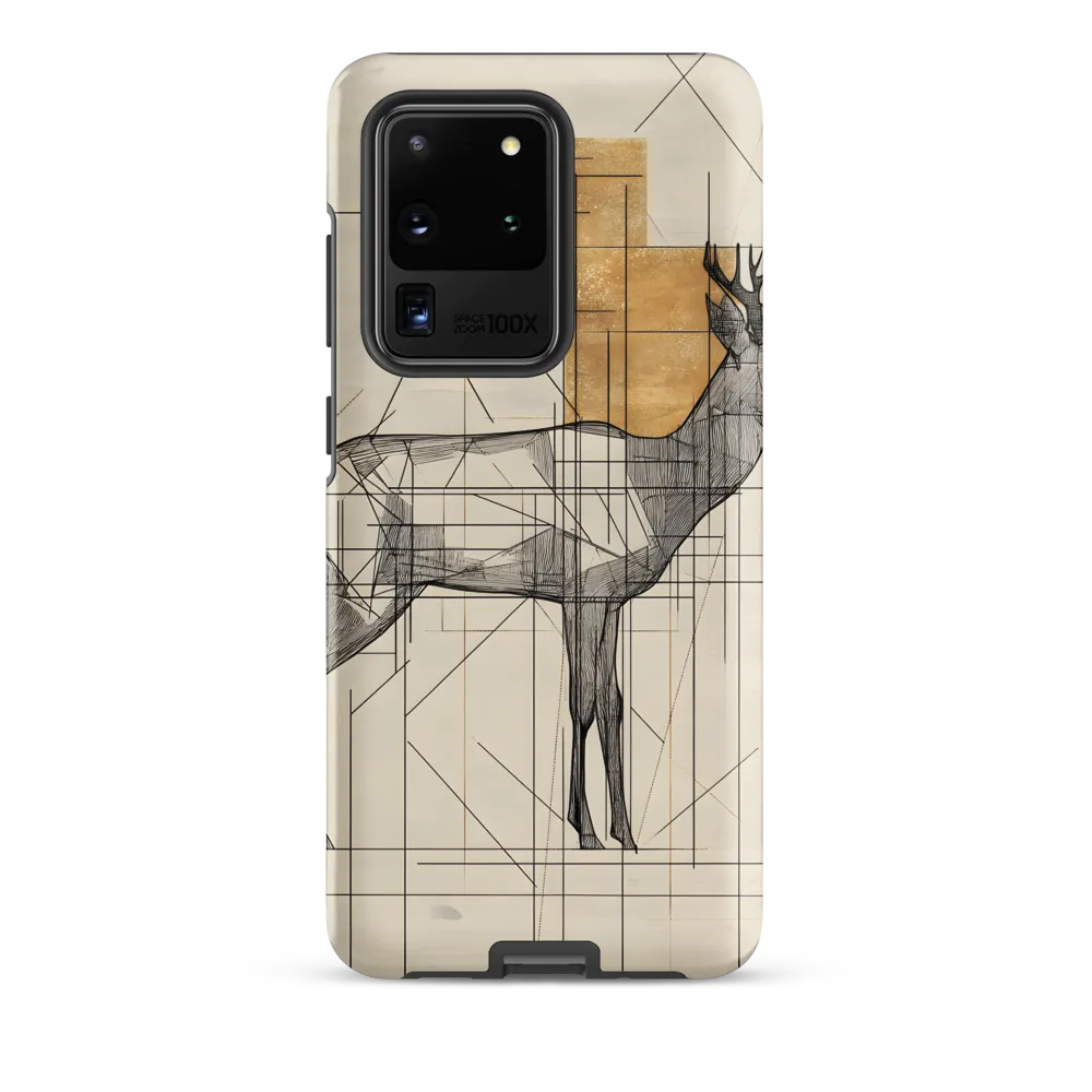 Geometric Elegance: The Majestic Deer