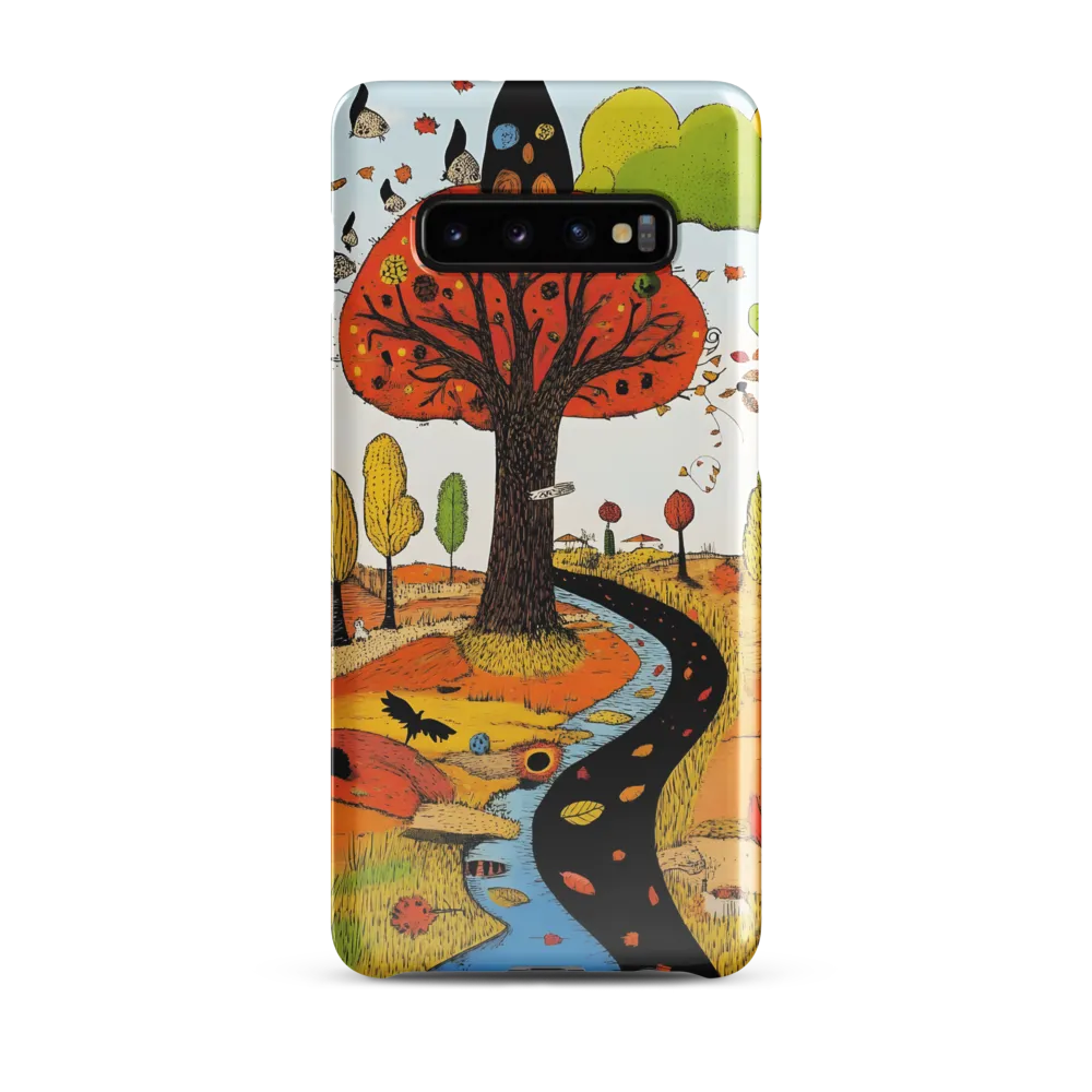 Whimsical Autumn Journey | Phone Case |  S10 Plus | Snap Case | Glossy