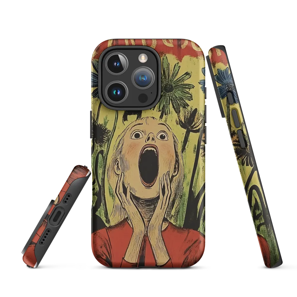 The Echo of Panic | Phone Case |  16 Pro | Tough Case | Matte