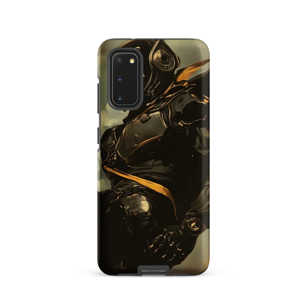 Ethereal Explorer: The Enigmatic Astronaut | Phone Case |  S20 | Tough Case | Matte