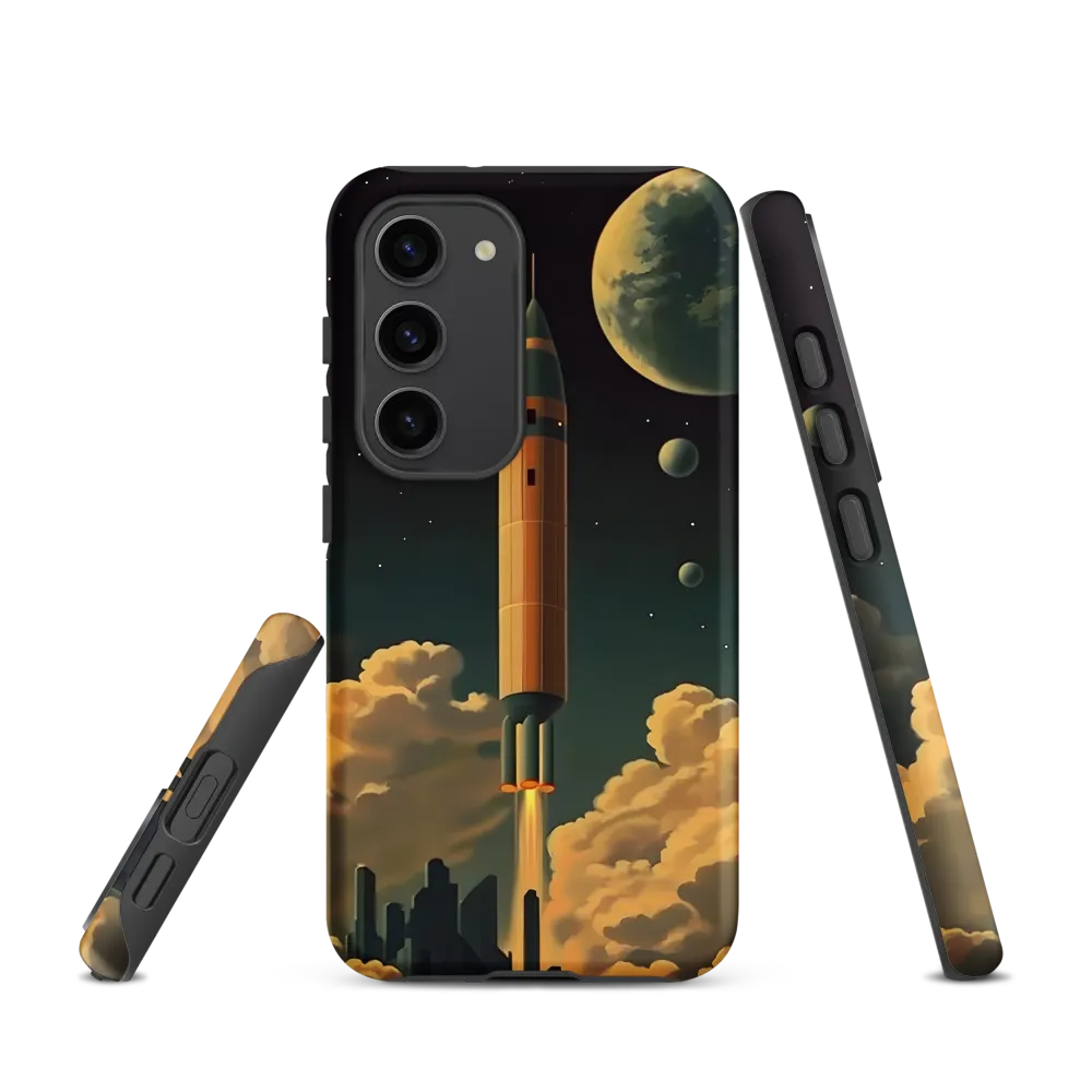 Journey Through the Cosmic Frontier | Phone Case |  S23 | Tough Case | Matte