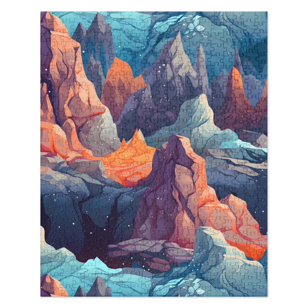 Mystical Peaks of Imagination | Jigsaw Puzzle | 520 pieces