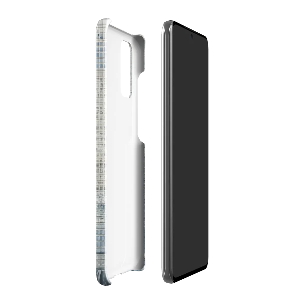 Urban Serenity: A Modern Cityscape | Phone Case |  S20 Plus | Snap Case | Glossy