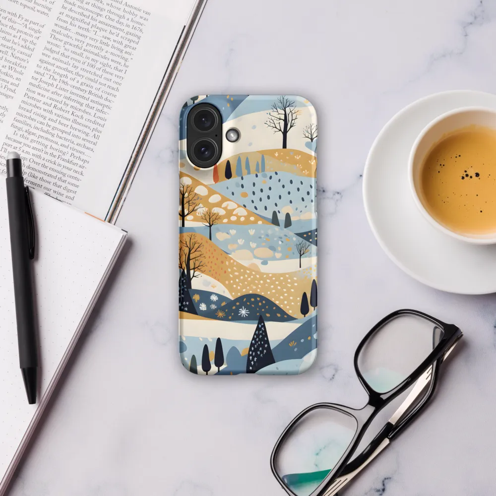 Whispers of a Playful Landscape | Phone Case |  16 Plus | Snap Case | Matte