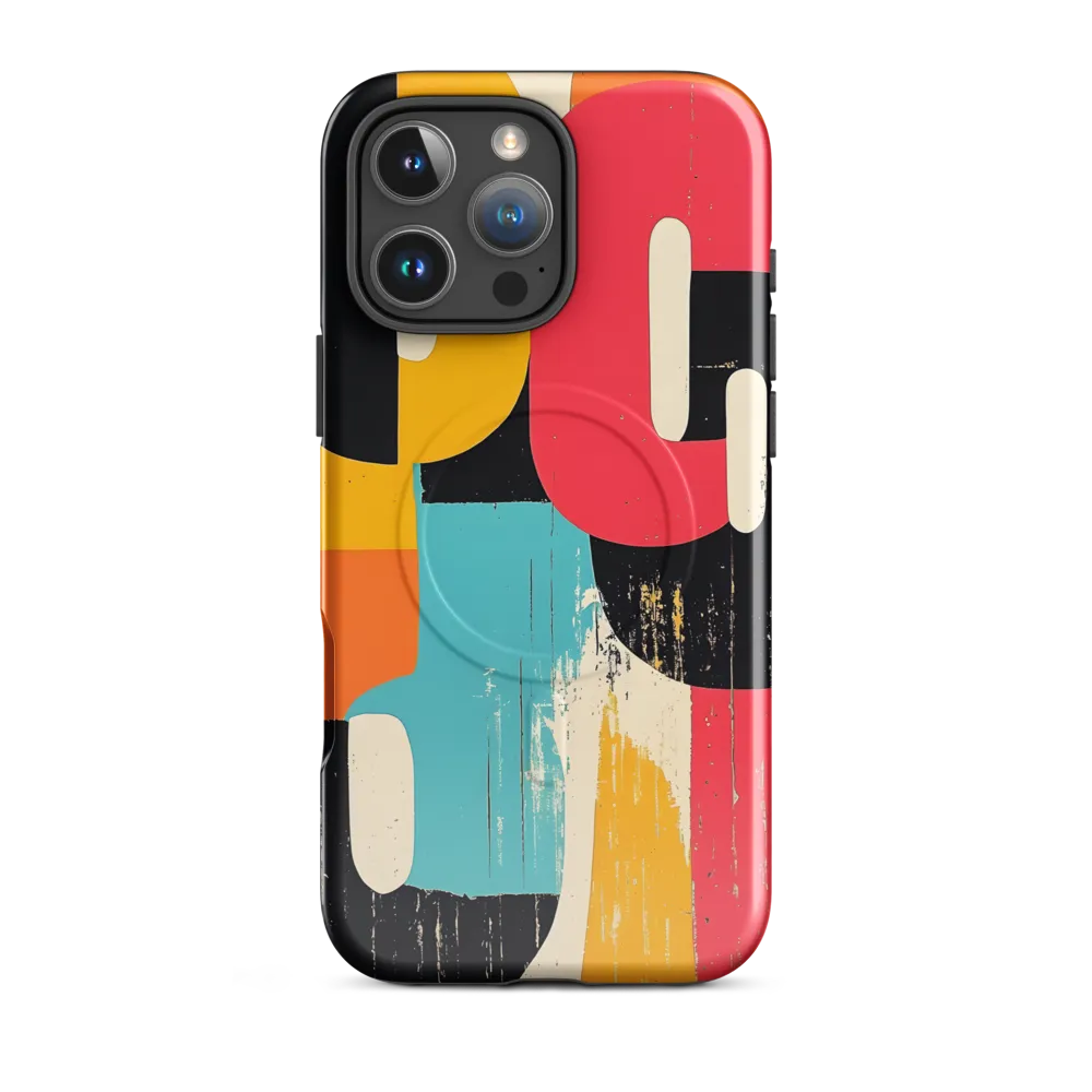 Colorful Curves: Numbers in Harmony | Phone Case |  16 Pro Max | MagSafe® Tough Case | Glossy