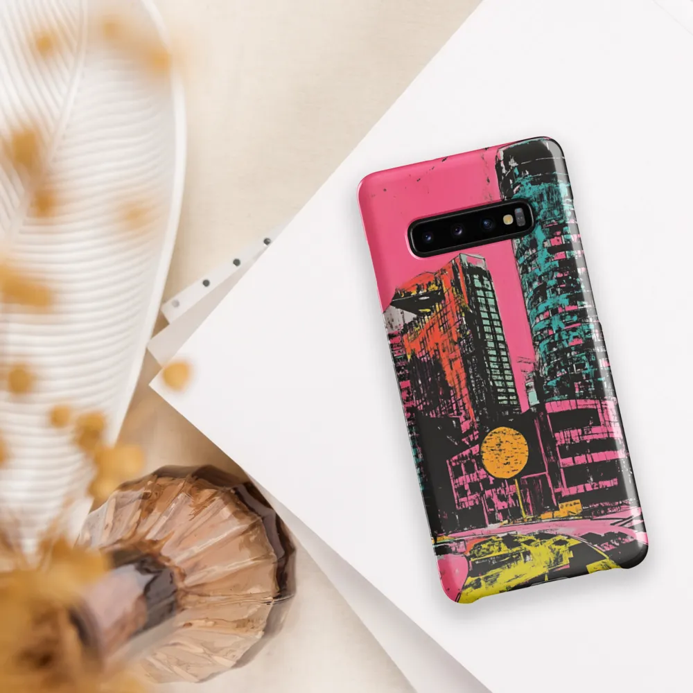 Urban Vibrance: A Kaleidoscope of Colors | Phone Case |  S10 Plus | Snap Case | Glossy