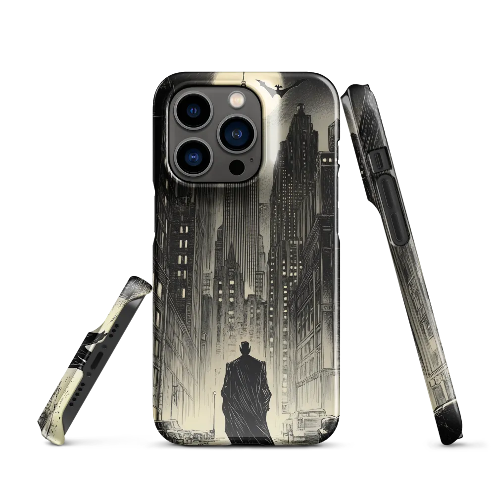 Shadows of the Gotham Night | Phone Case |  14 Pro | Snap Case | Glossy
