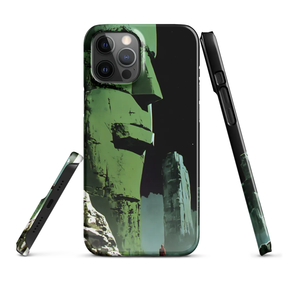 Green Colossus and the Lone Traveler