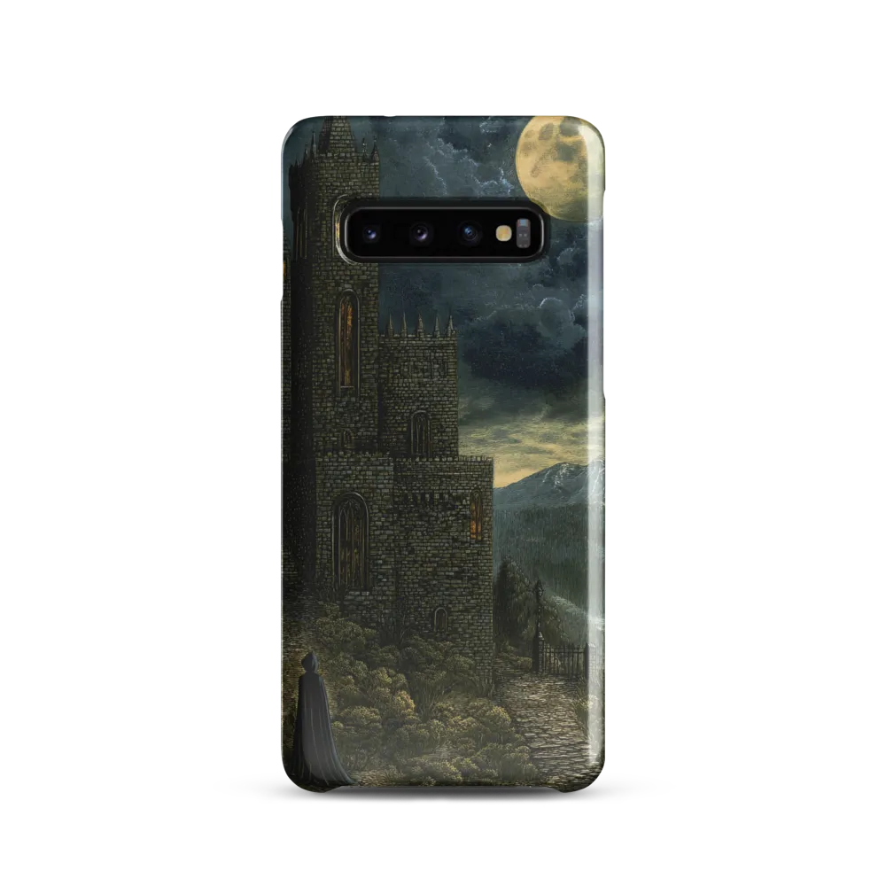 Whispers of the Moonlit Castle | Phone Case |  S10 | Snap Case | Glossy