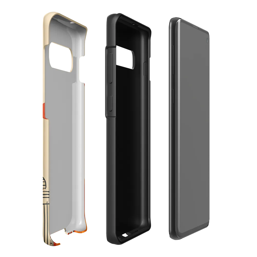 Contemplation of the Stars | Phone Case |  S10 Plus | Tough Case | Matte