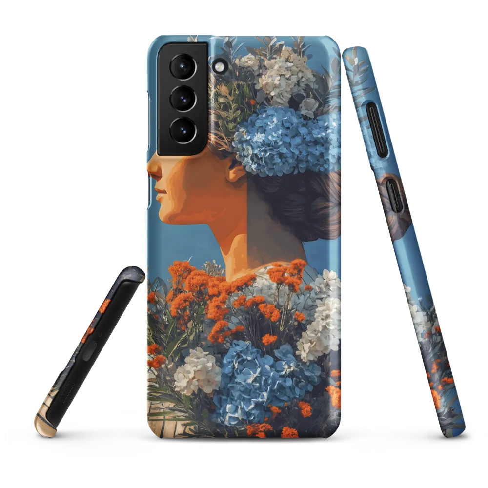 Floral Reverie: A Portrait of Serenity