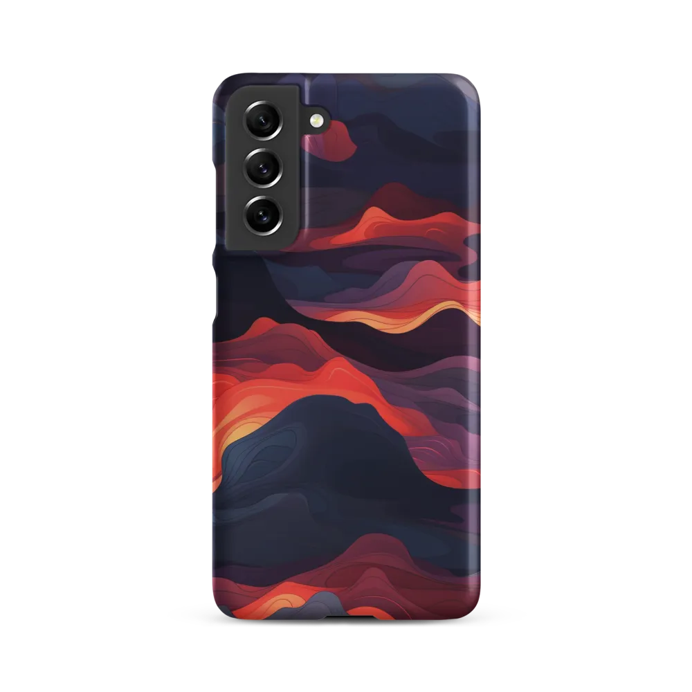Ethereal Waves of Color | Phone Case |  S21 FE | Snap Case | Matte