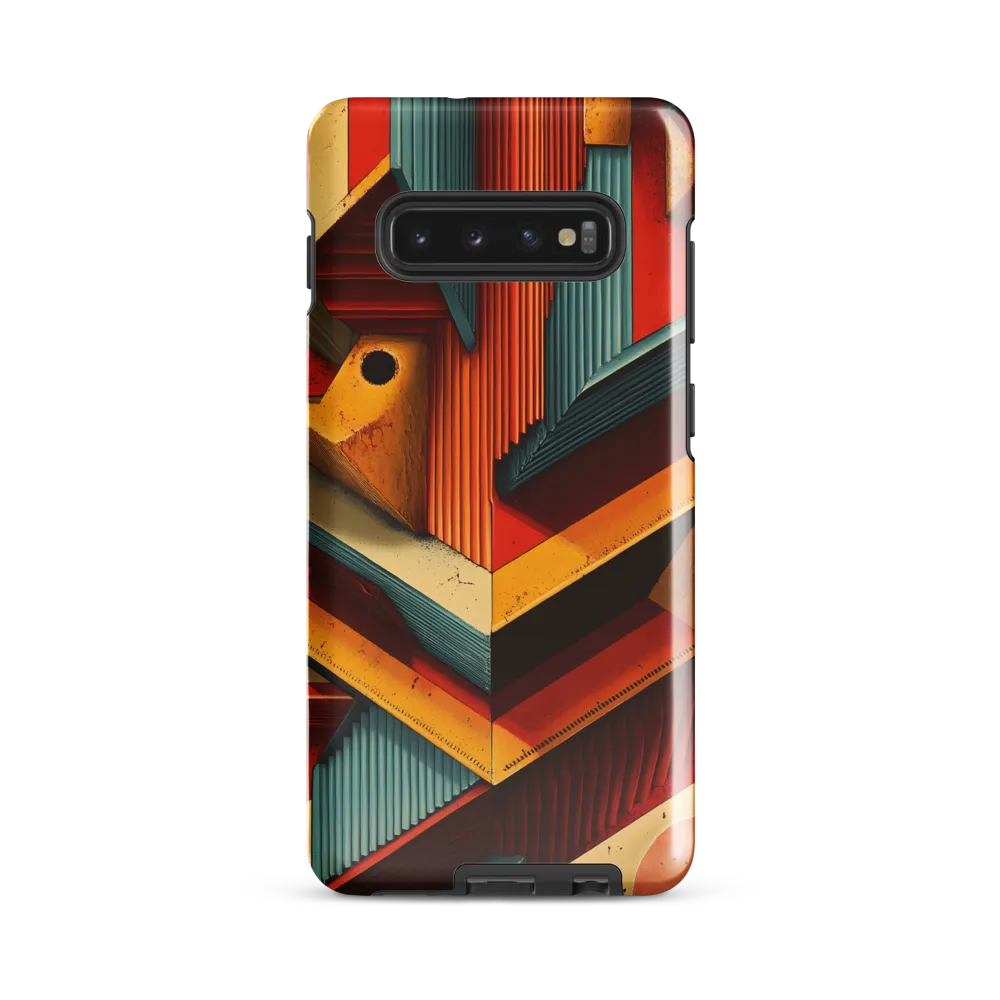 Geometric Harmony | Phone Case |  S10 Plus | Tough Case | Glossy