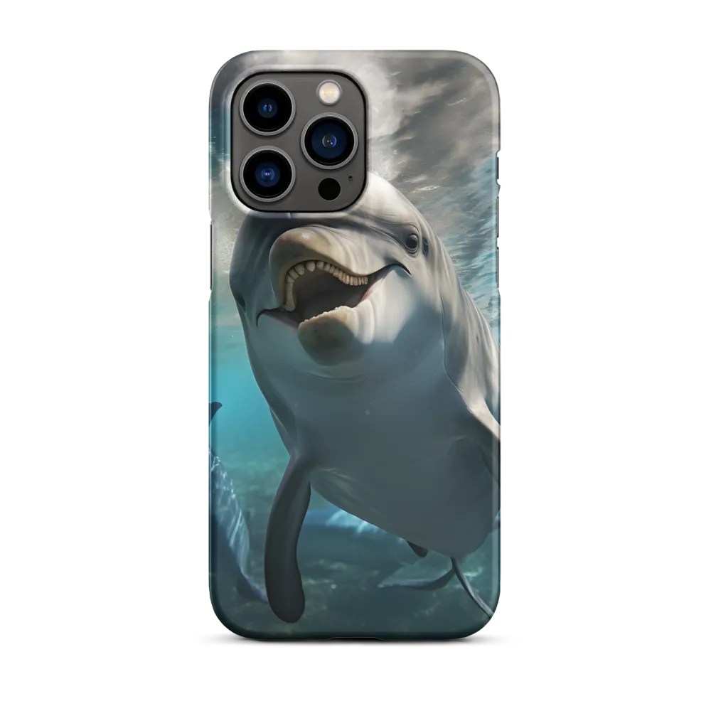 Beneath the Waves: A Dolphin's Dance