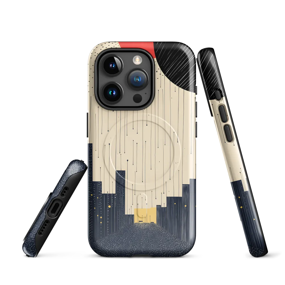 Whispers of the Urban Sky | Phone Case |  15 Pro | MagSafe® Tough Case | Glossy