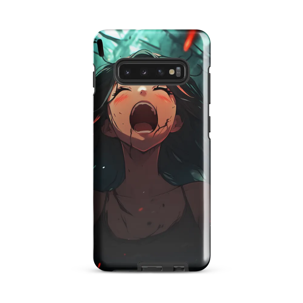 Scream of Pain | Phone Case |  S10 Plus | Tough Case | Glossy