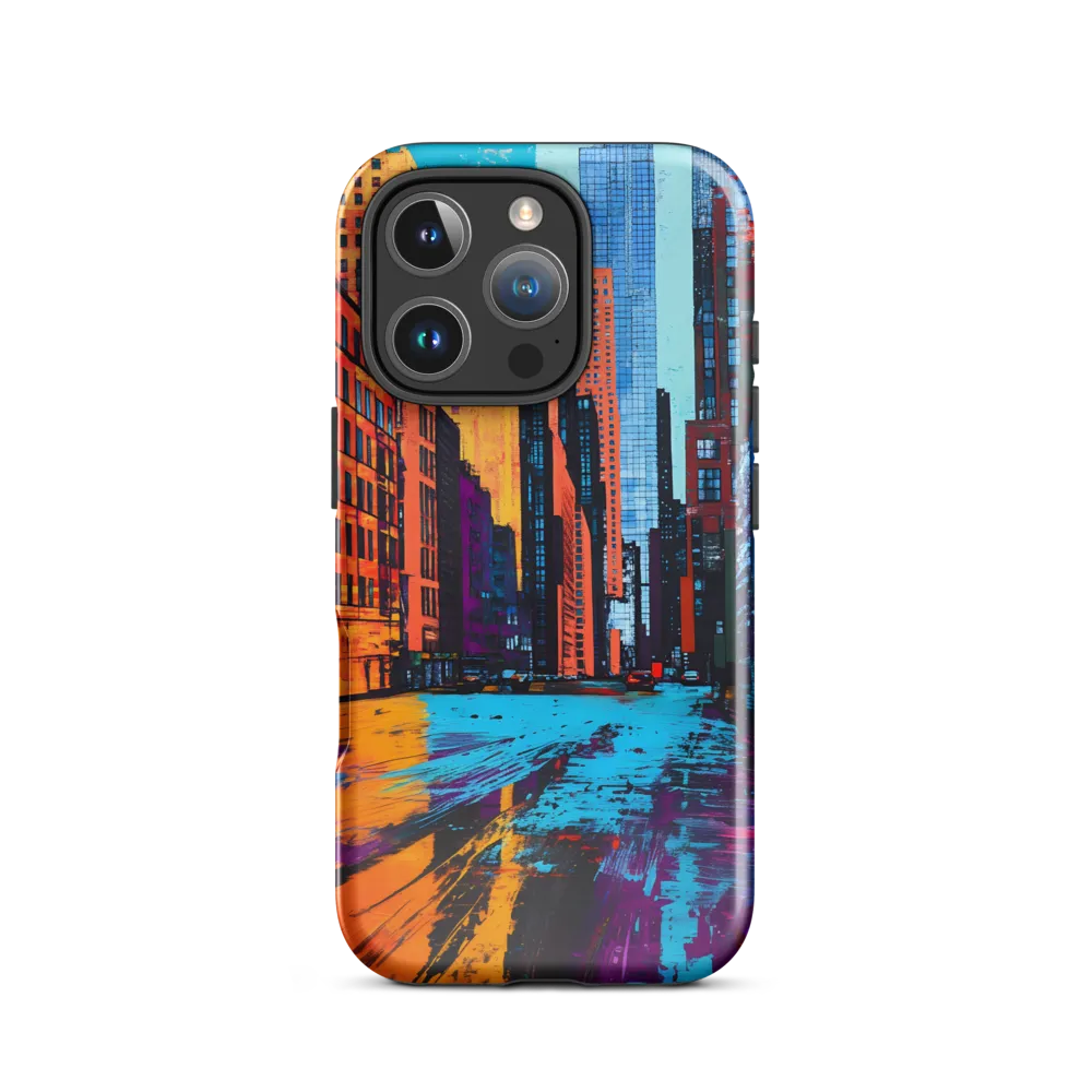 Vibrant Urban Horizons | Phone Case |  16 Pro | Tough Case | Glossy