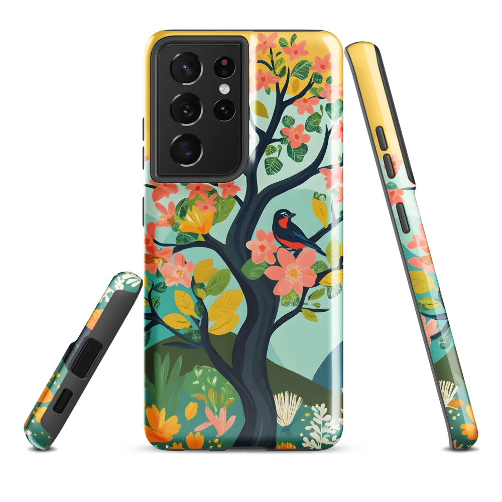 Spring Blossoms: A Serene Encounter