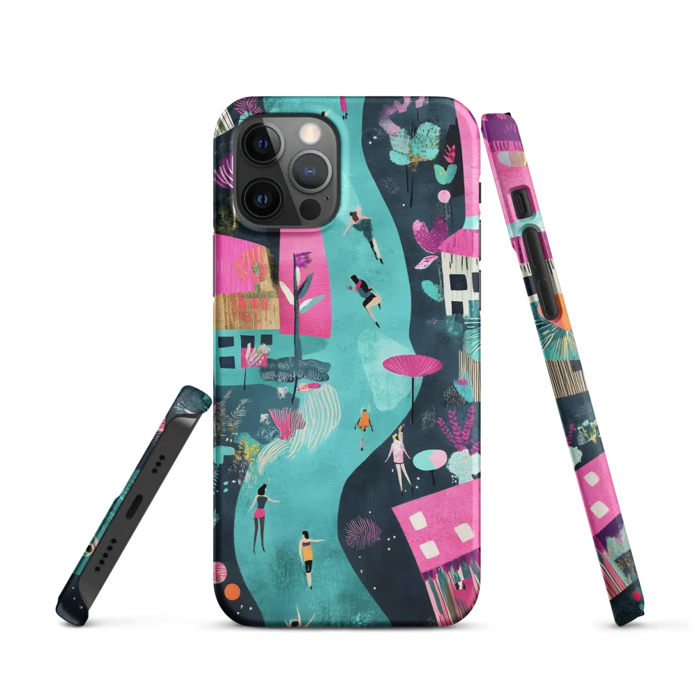 Whimsical Journey Through a Vibrant Landscape | Phone Case |  12 Pro | Snap Case | Matte