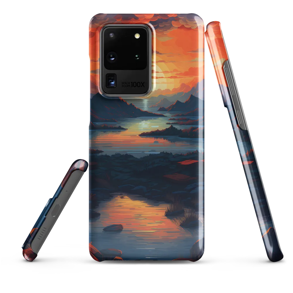 Ethereal Evening: A Digital Dusk