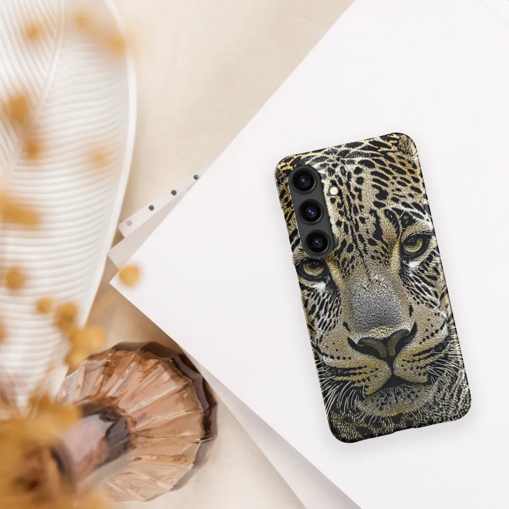 The Majestic Gaze: Portrait of a Leopard