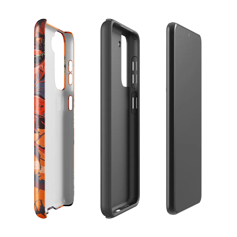 Life in Motion: An Abstract Tree | Phone Case |  S21 | Tough Case | Glossy