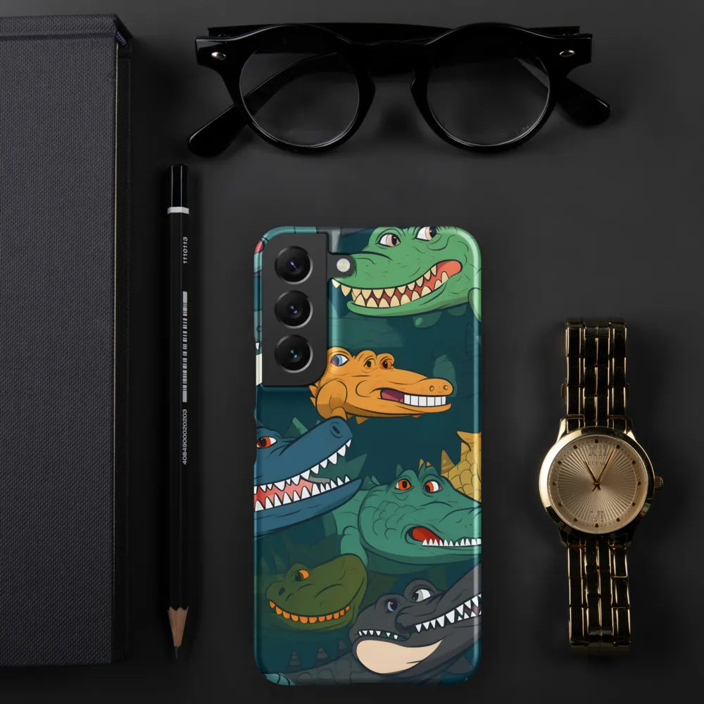 Cheerful Crocodilian Parade