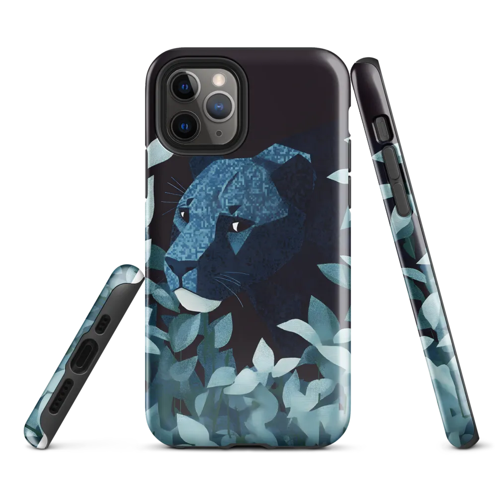 Lurking Blue: The Panther's Gaze