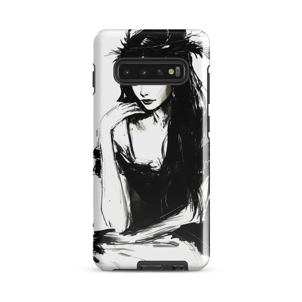 Reflections of Melancholy | Phone Case |  S10 Plus | Tough Case | Glossy