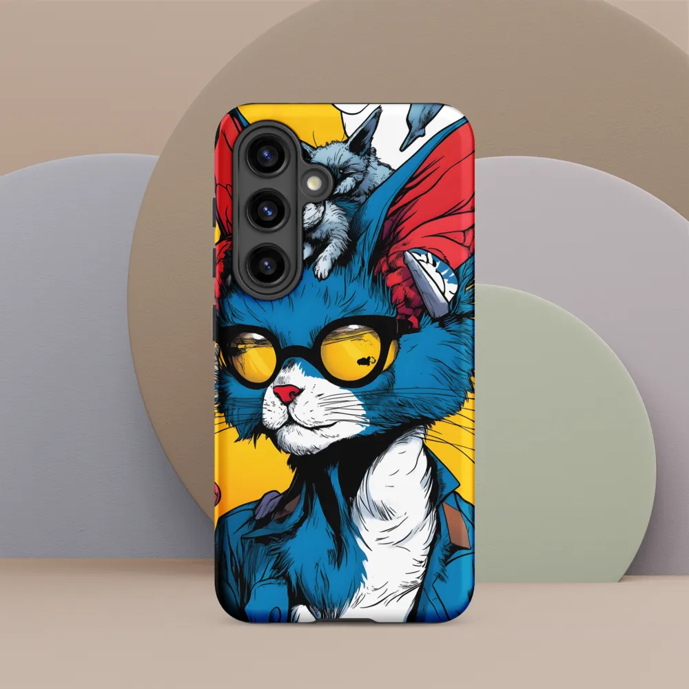 Whimsical Feline Coolness