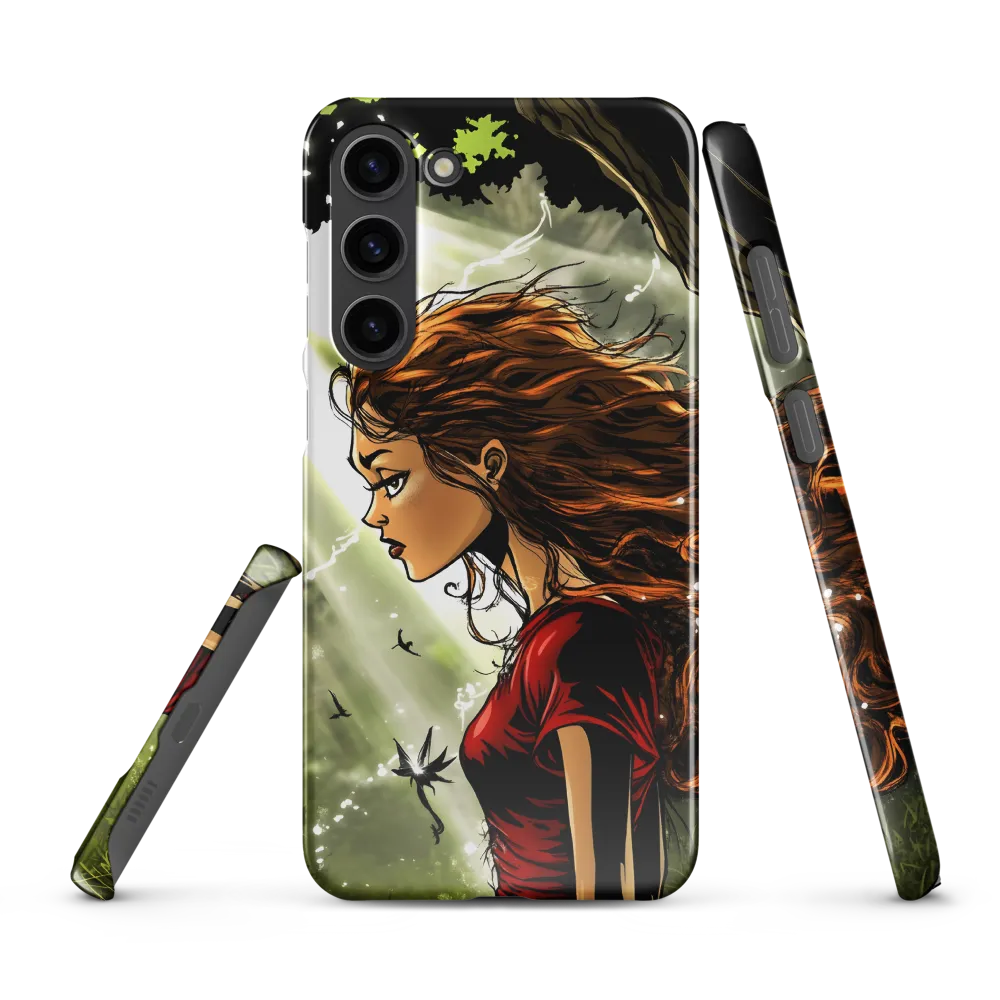 Whispers of Enchantment | Phone Case |  S23 Plus | Snap Case | Glossy
